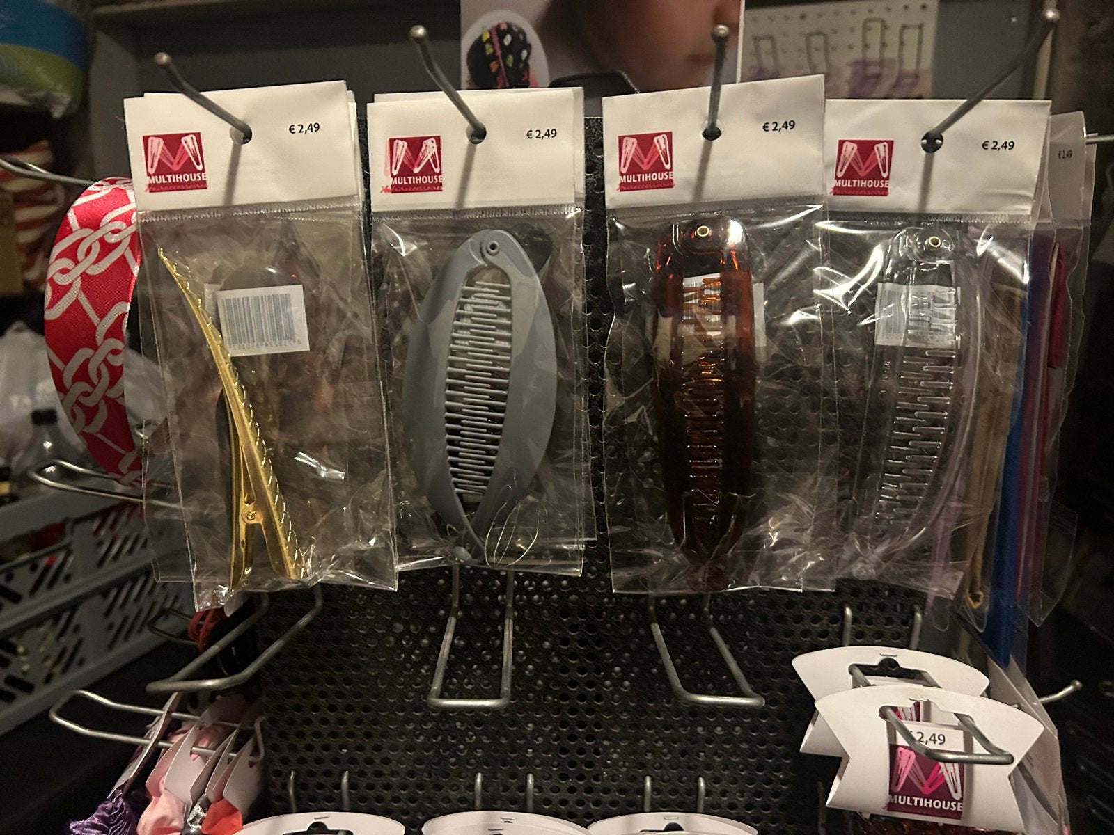 Grote partij haaraccessoires Zenner en Multihouse, Ophalen of Verzenden, Nieuw, Haarspeld