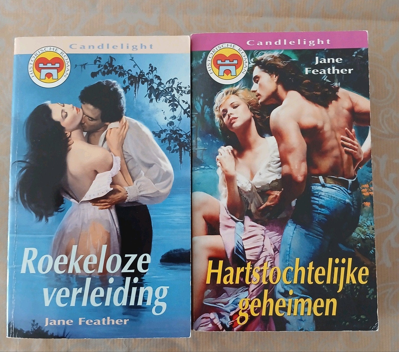 Jane Feather- Candlelight Historische Romans, Boeken, Romans, Ophalen of Verzenden, Gelezen, Jane Feather, Nederland