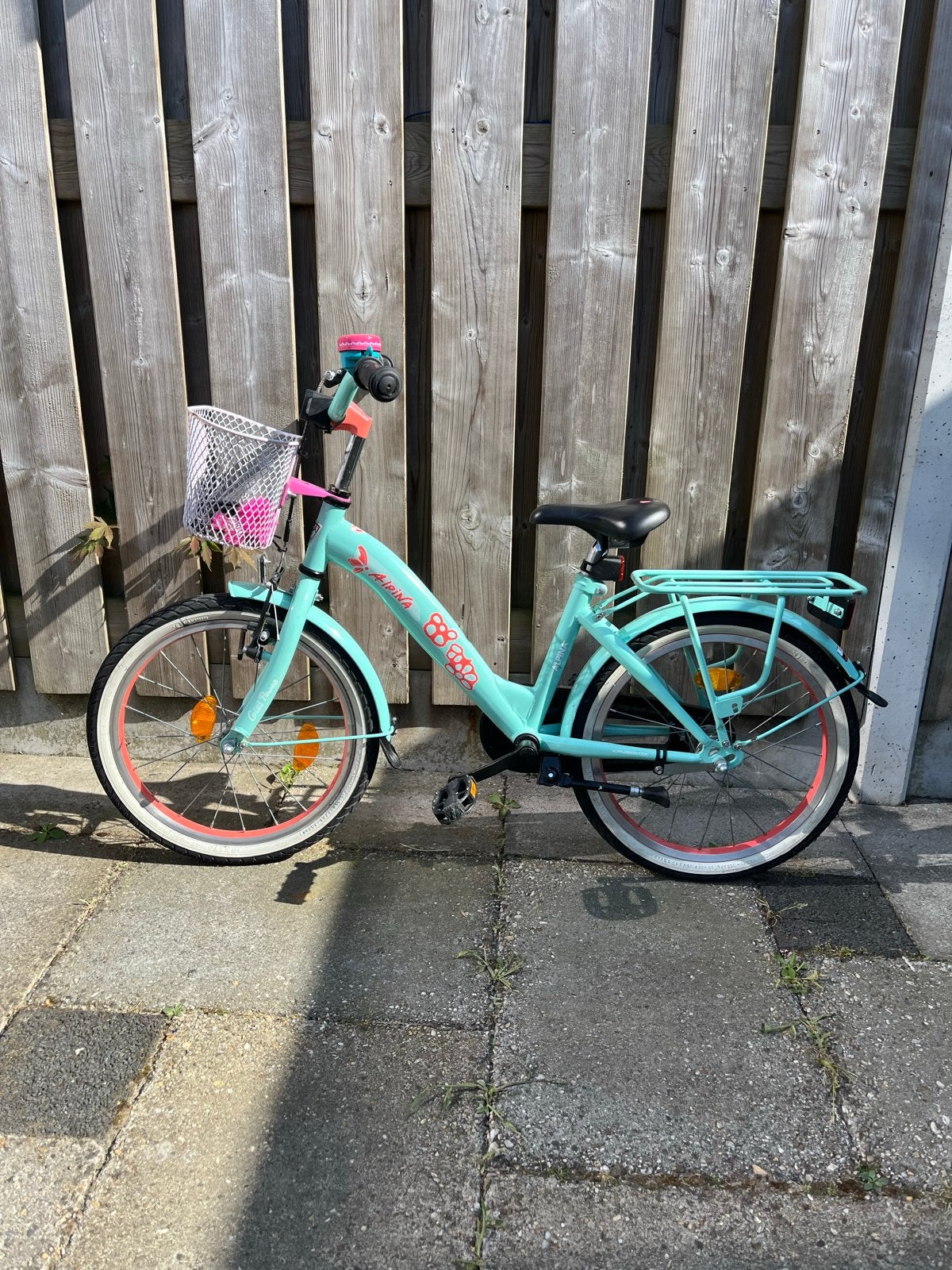 Alpina Clubber meisjesfiets 18 inch - Zo goed als nieuw, Fietsen en Brommers, Ophalen, Zo goed als nieuw, Terugtraprem, 16 tot 20 inch