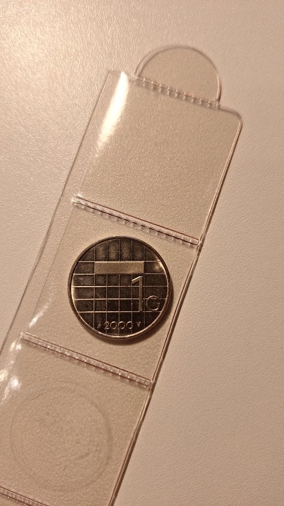 Gulden 2001, de laatste gulden, Ophalen of Verzenden, Koningin Beatrix, 1 gulden, Losse munt