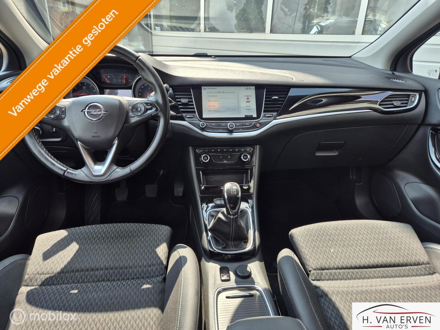 Opel Astra 1.4 Turbo Innovation 580OOKM NAP! NAVI LED PDC, 150 pk, 620 kg, Zwart, Origineel Nederlands