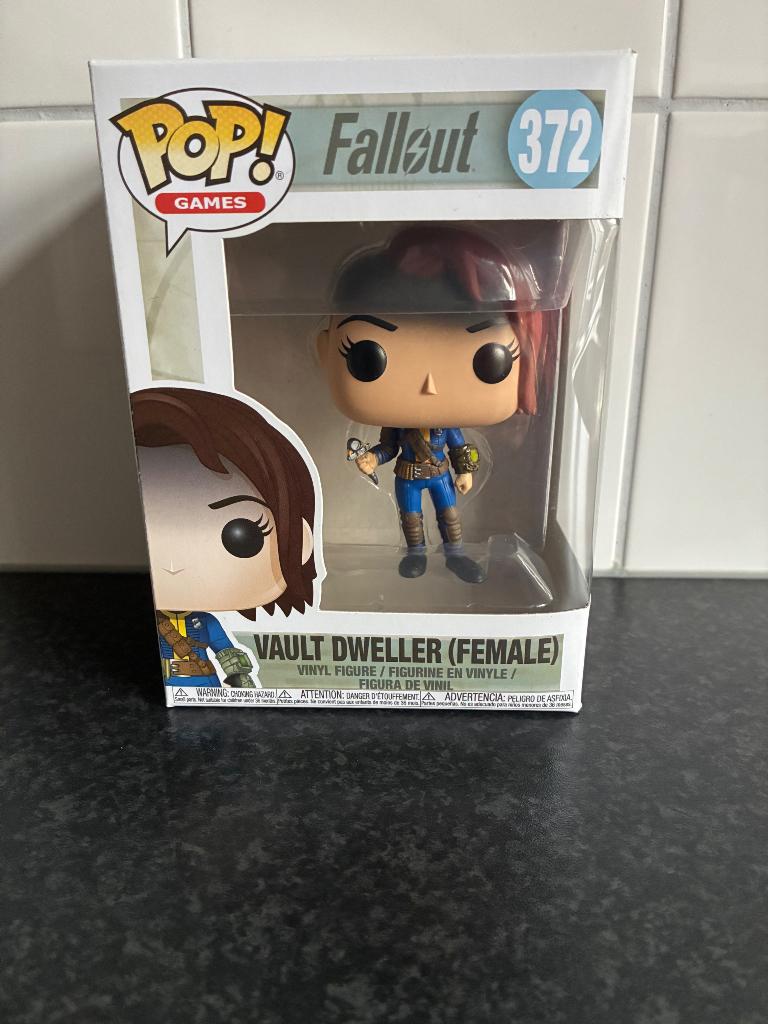 Funko pop Fallout Vault dweller ( female) 372, Ophalen, Zo goed als nieuw