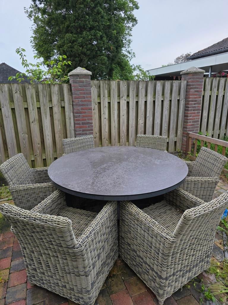 LIFE Outdoor Living Tuintafel Rond - 150 cm, Tuin en Terras, Ophalen, Rond
