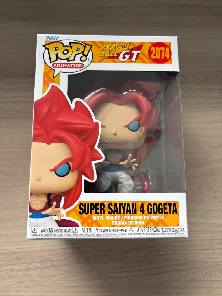 Gogeta Super Saiyan 4 #2074 Dragon Ball GT Funko POP, Funko Europe, Nieuw, Ophalen of Verzenden, 4th floor, 1 Queen Caroline St, London W6 9YN, Verenigd Koninkrijk