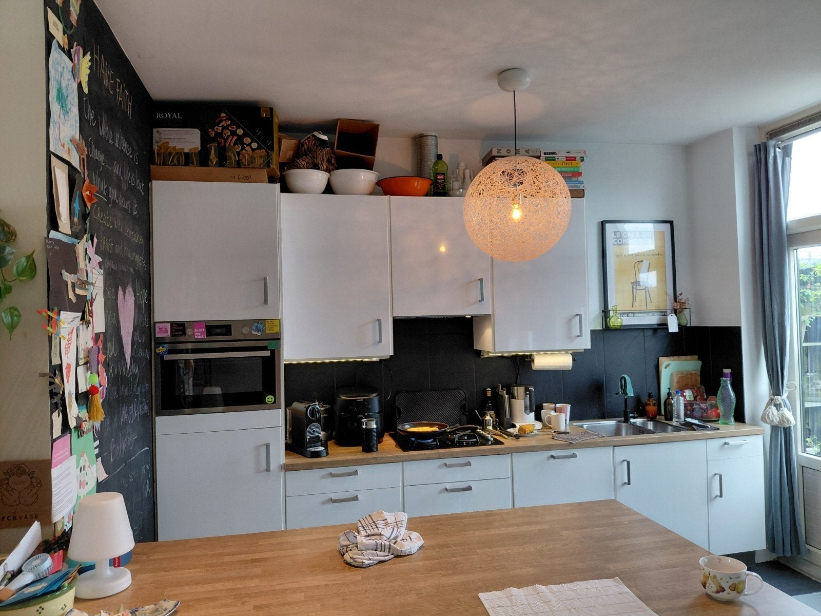 Factumkeuken met eiland te koop - Haarlem, Ophalen of Verzenden, Zo goed als nieuw, Overige typen