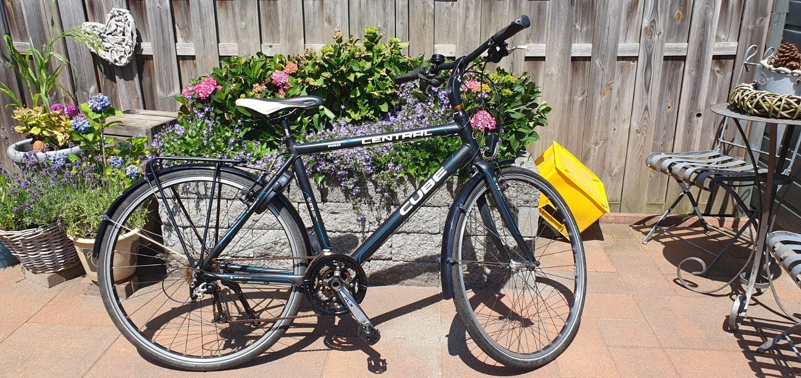 Cube Central PRO Herenfiets - 28 inch, 8 versnellingen, Fietsen en Brommers, Fietsen | Heren | Herenfietsen, Gebruikt, Velgrem