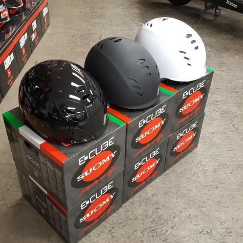 NIEUW Suomy E-Cube NTA8776 fietshelm Snorscooter Speedpedele, Suomy, Nieuw, Heer of Dame, M