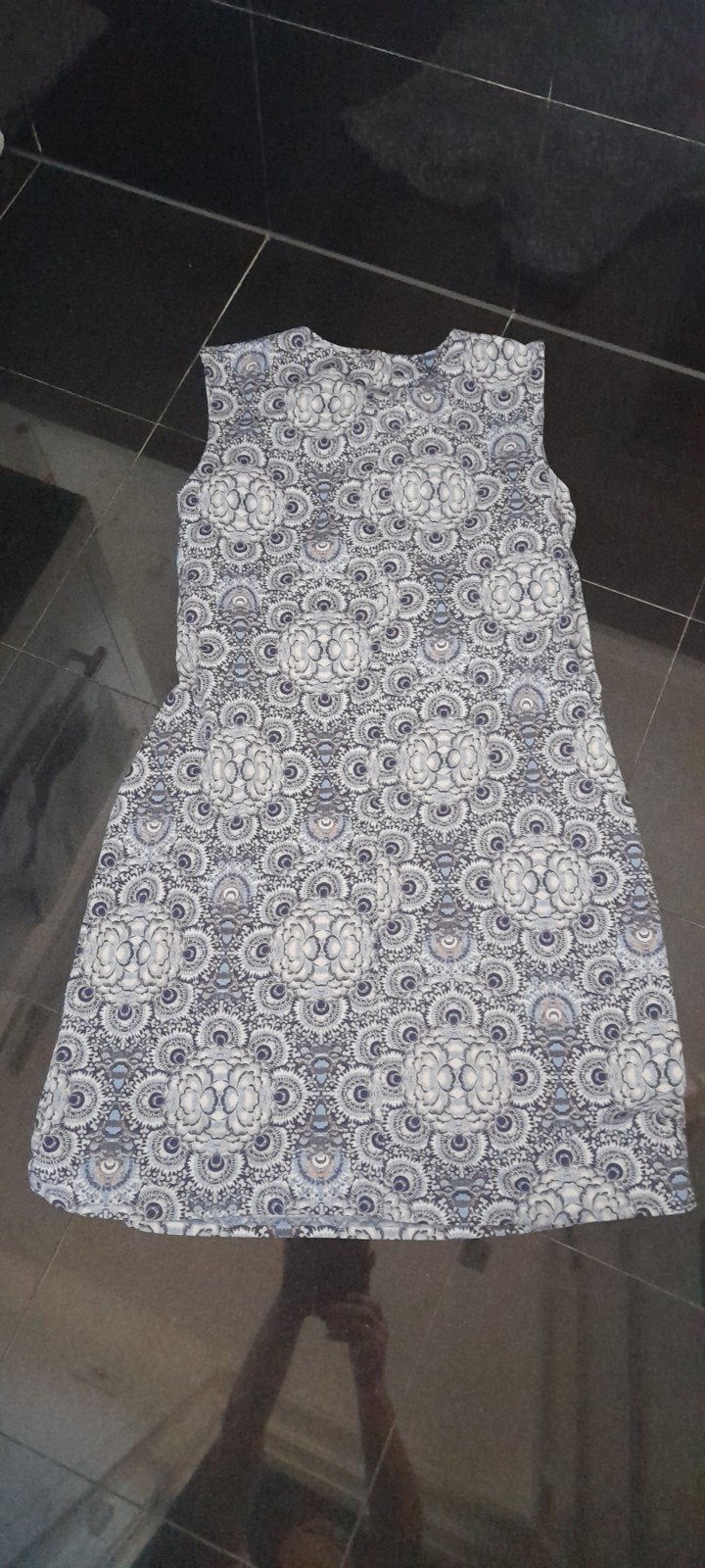 zgan MS Mode Dames Jurk maat L mooi decolleté, Kleding | Dames, Blauw, Maat 42/44 (L), Ophalen of Verzenden, Zo goed als nieuw