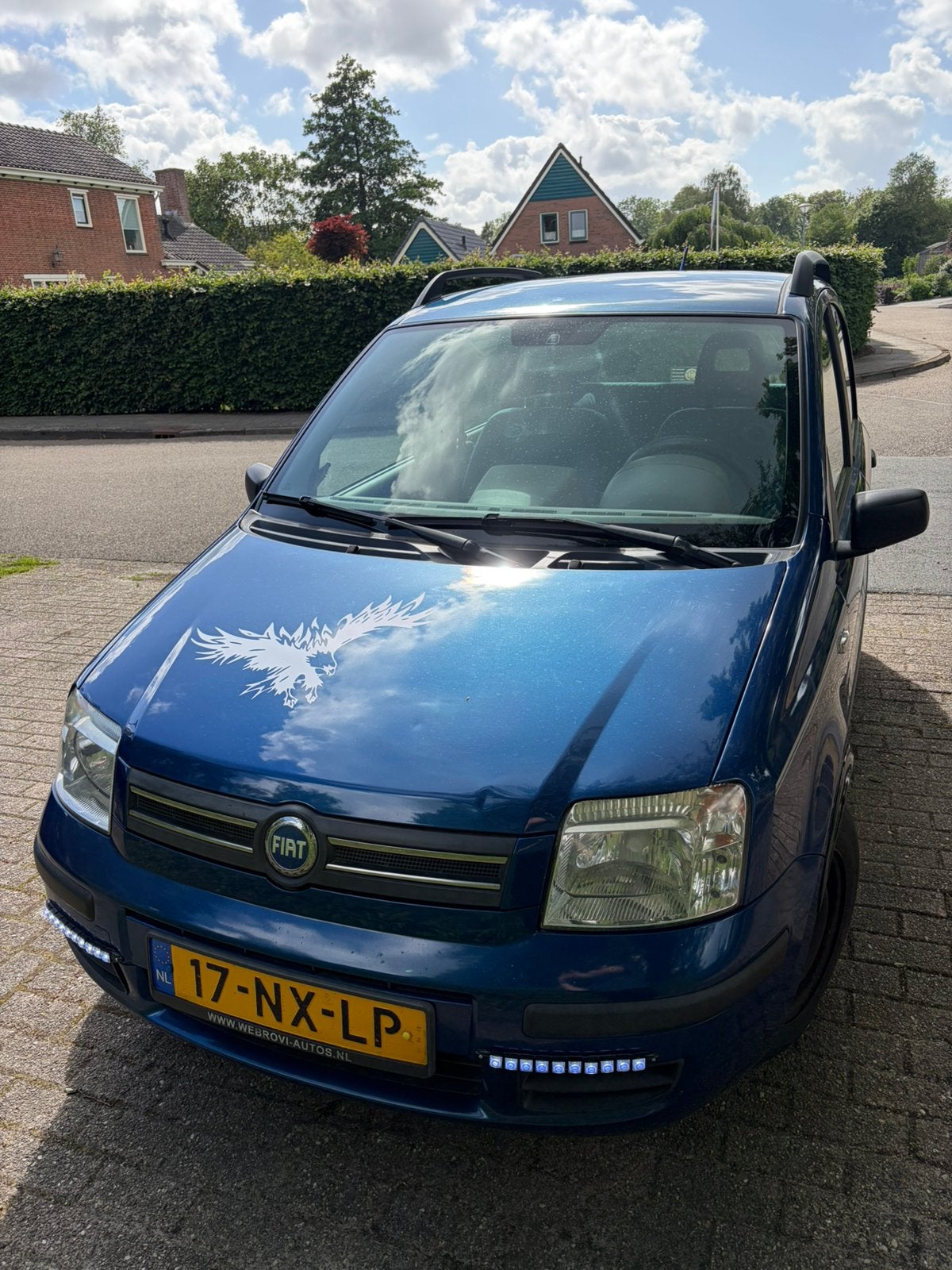 Fiat Panda 1.2 2004 Blauw, Voorwielaandrijving, Origineel Nederlands, Handgeschakeld, Particulier