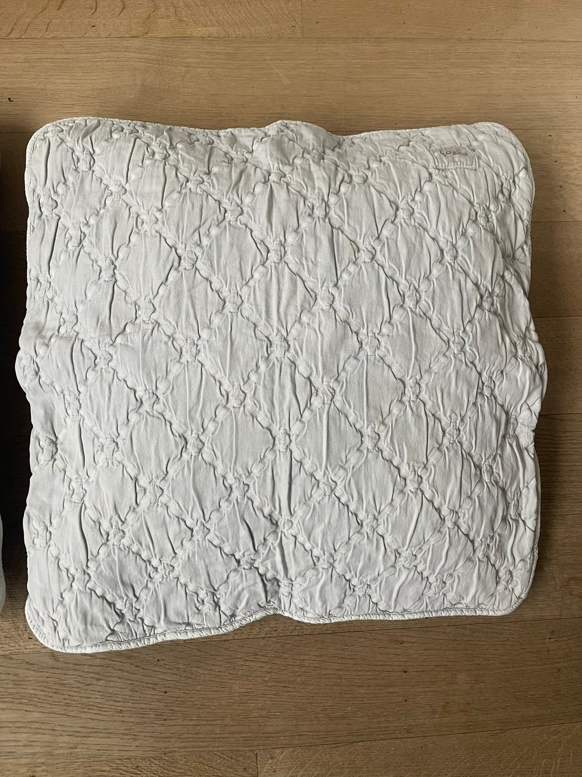 KOEKA kussenhoezen | 2 stuks | Stone Grey | 50x50 cm, Overige merken, Gebruikt, Wasbaar, Vierkant
