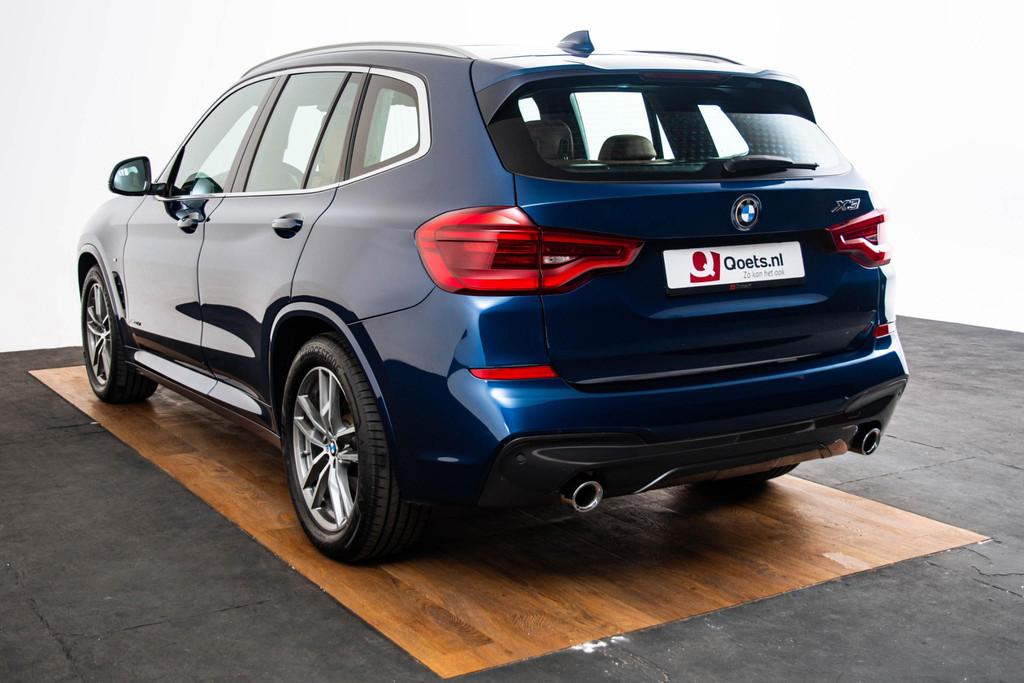 BMW X3 xDrive20d Launch Edition High Executive M Sport - Pan, Auto's, Automaat, 12 maanden, Blauw, Bedrijf