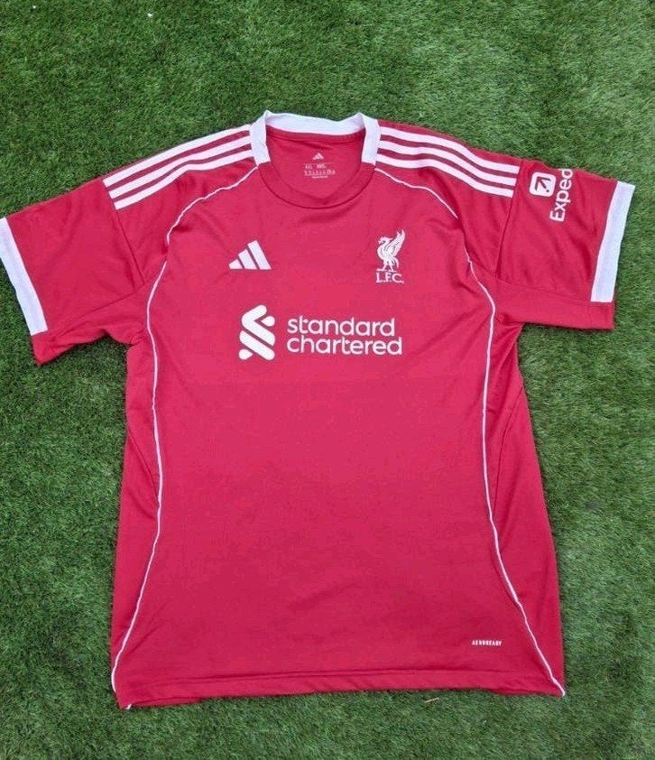 Liverpool Thuisshirt 2025/2026 XL/XXL, Groter dan maat XL, Ophalen of Verzenden, Zo goed als nieuw, Shirt