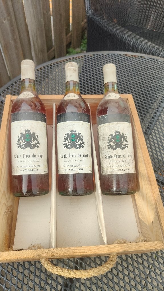 Graves Demi-Sec Le Sellier 1973, Verzamelen, Wijnen, Frankrijk, Nieuw, Ophalen of Verzenden, Witte wijn
