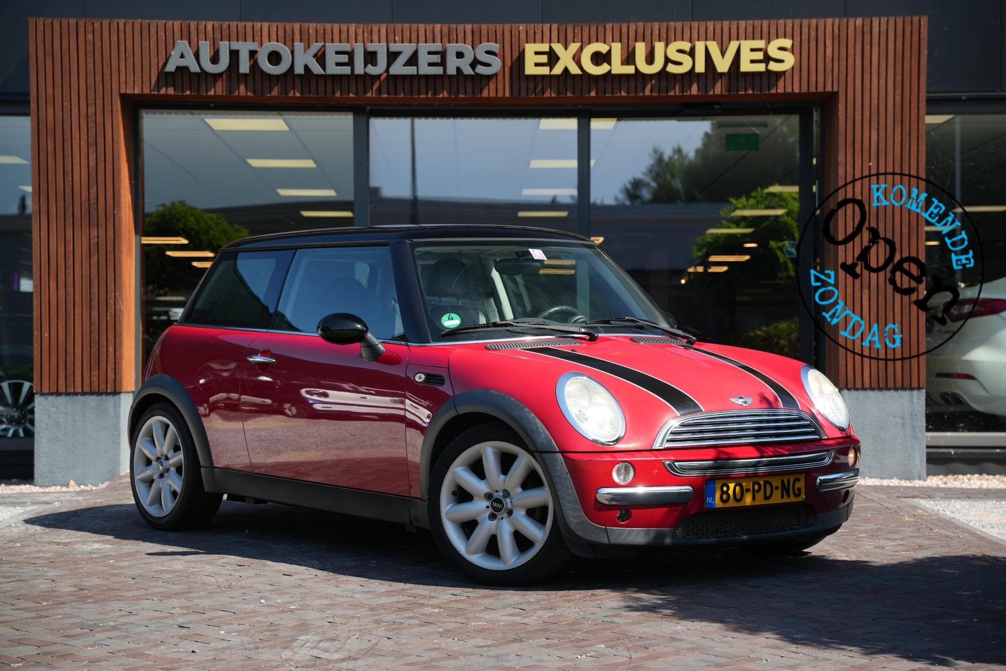 MINI 3-Deurs 1.6 Cooper Chili Airco Cruise Remus, Voorwielaandrijving, 15 km/l, Gebruikt, Zwart