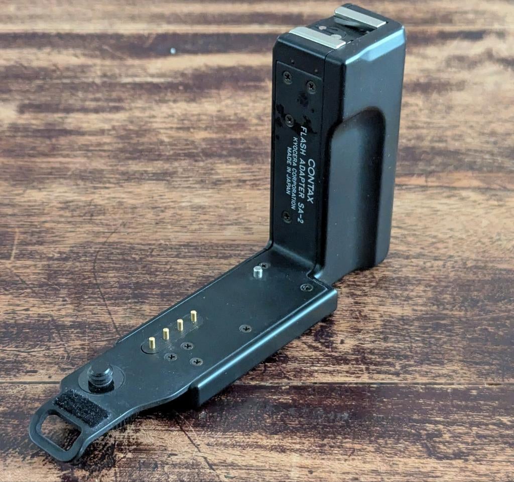 Contax T3 SA-2 Flits Adapter - Origineel en Goede Staat, Ophalen of Verzenden, Gebruikt, Overige merken