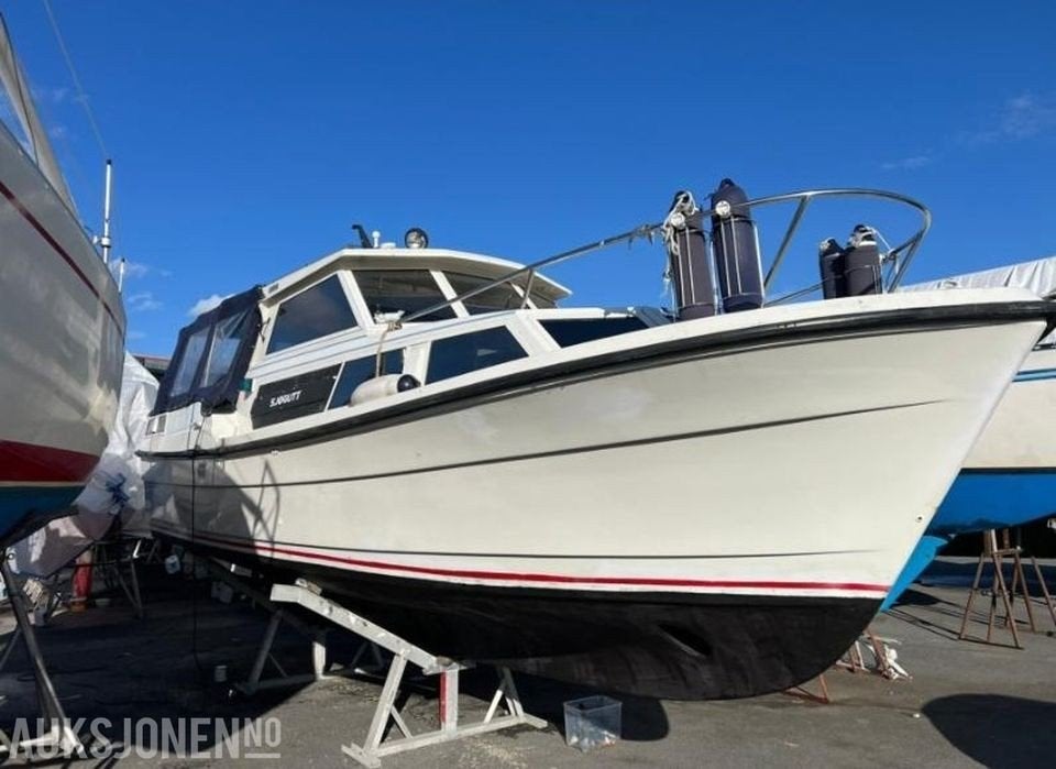 Tresfjord 29 AK (1982) – Perkins 84 PK, Watersport en Boten, Ophalen, Gebruikt, Motor en Techniek, Zeilboot of Motorboot