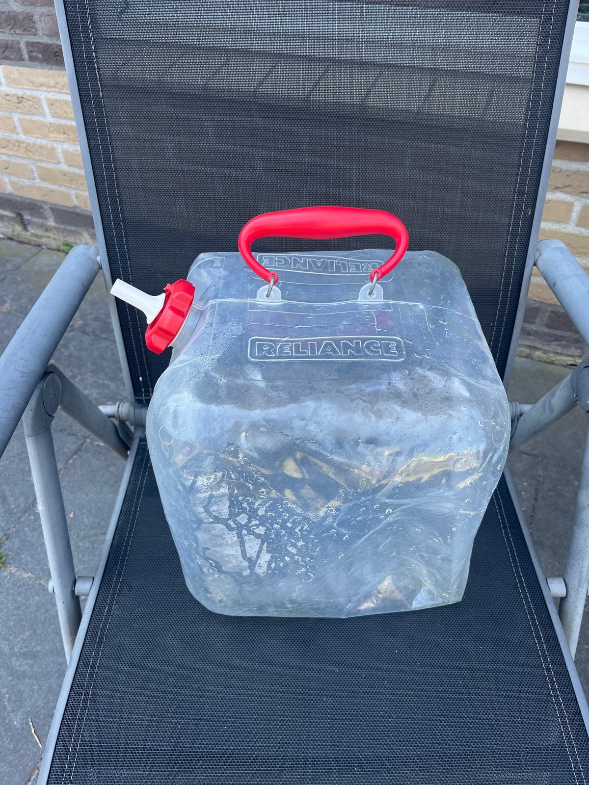 Reliance opvouwbare watercontainer 20 liter, Ophalen of Verzenden, Gebruikt