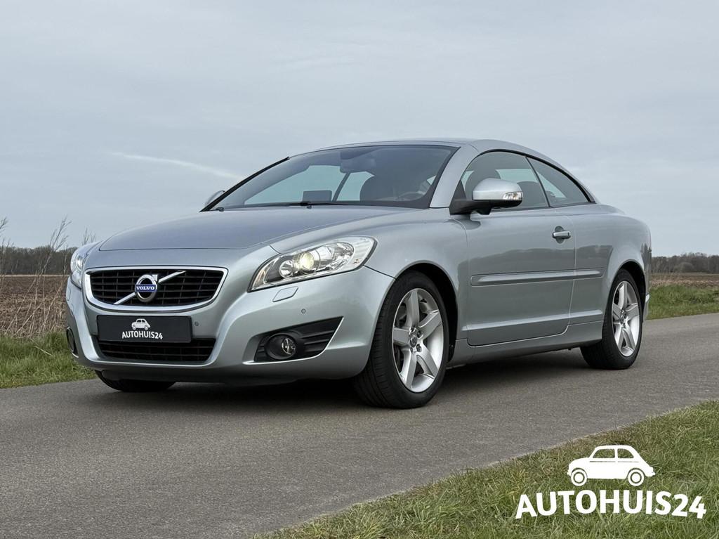 Volvo C70 Convertible 2.4i 170pk Intro Edition NAVI TREKHAAK, C70, Gebruikt, Zwart, 4 stoelen