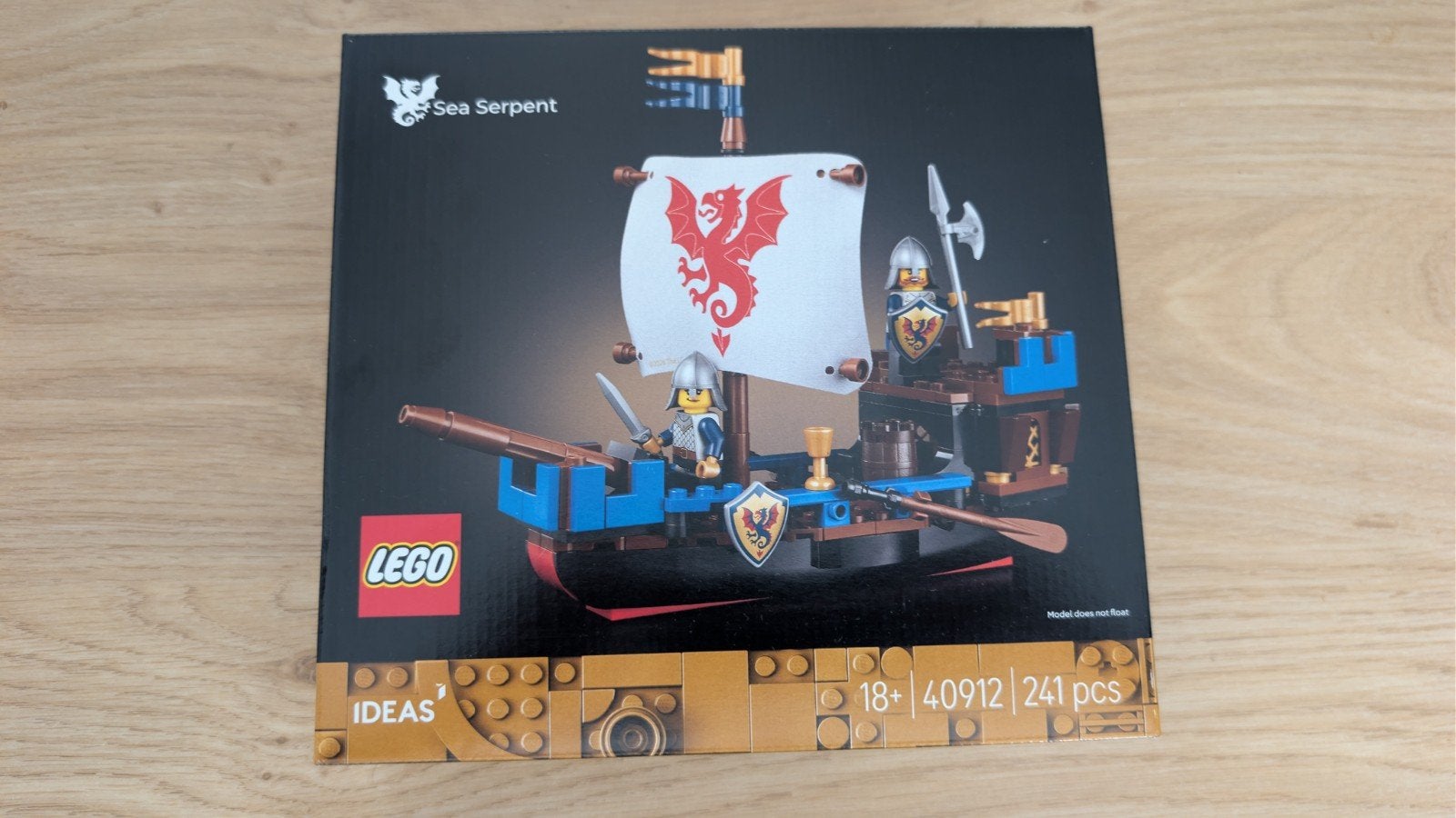 Lego Ideas Sea Serpent GWP 40912, Lego, Nieuw, Ophalen of Verzenden, Complete set