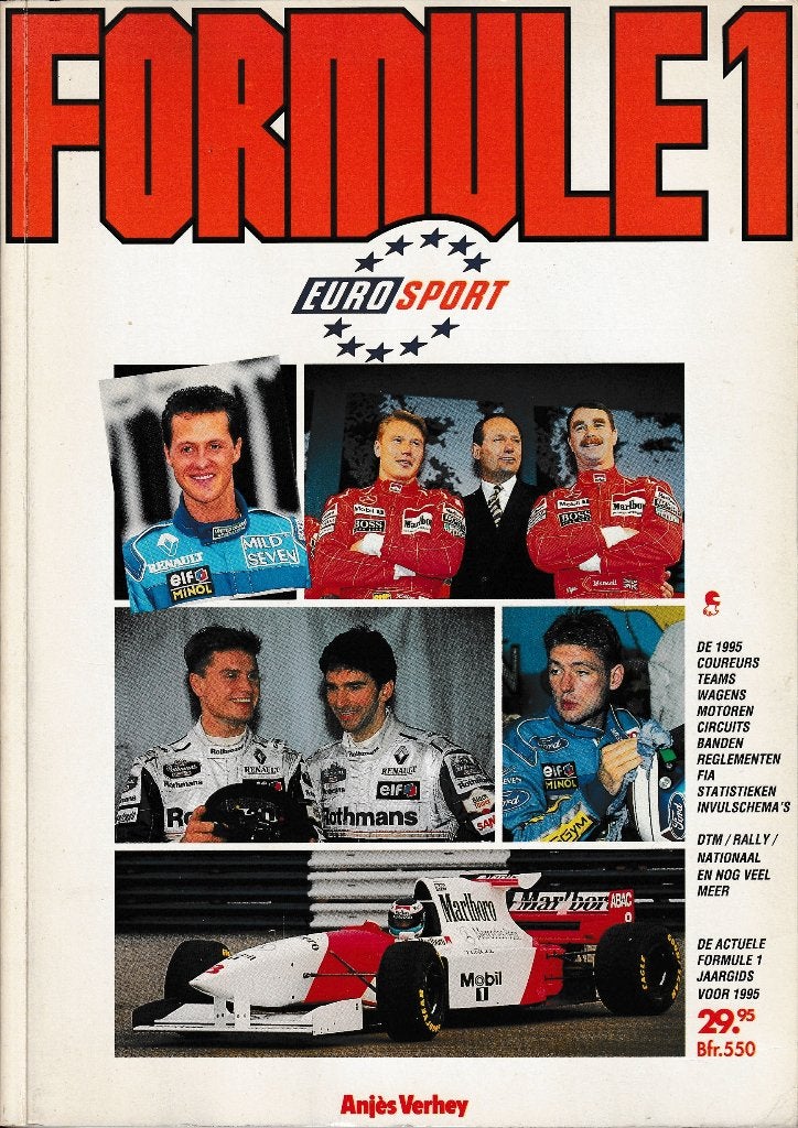 Formule 1 Jaarboek 1995, Boeken, Ophalen of Verzenden, Gelezen, Algemeen