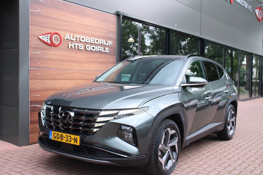 Hyundai TUCSON 1.6 T-GDI PHEV Premium Sky 4WD, Auto's, Hyundai, Bedrijf, Te koop, Tucson, 360° camera, 4x4, ABS, Adaptive Cruise Control