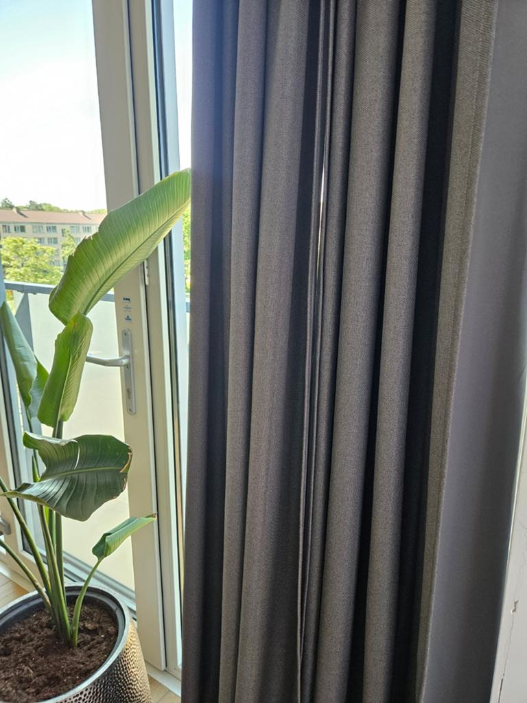 Ikea ANNAKAJSA Deels Verduisterende Gordijnen (4 stuks), Huis en Inrichting, 200 cm of meer, Ophalen of Verzenden, Zo goed als nieuw