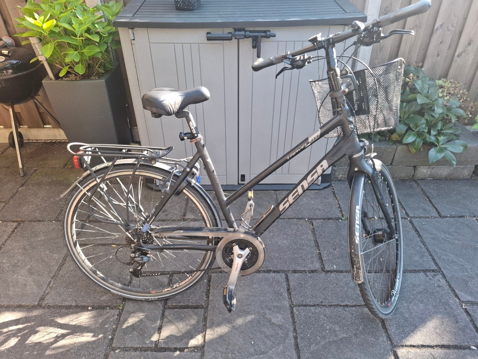 Sensa lichtgewicht damesfiets., Fietsen en Brommers, Fietsen | Dames | Damesfietsen, Velgrem, Versnellingen, Ophalen, Overige merken