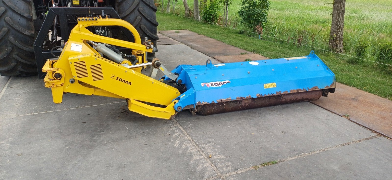 Zanon klepelmaaier 2000 klepel maaier votex perfect ducker, Ophalen, Weidebouw