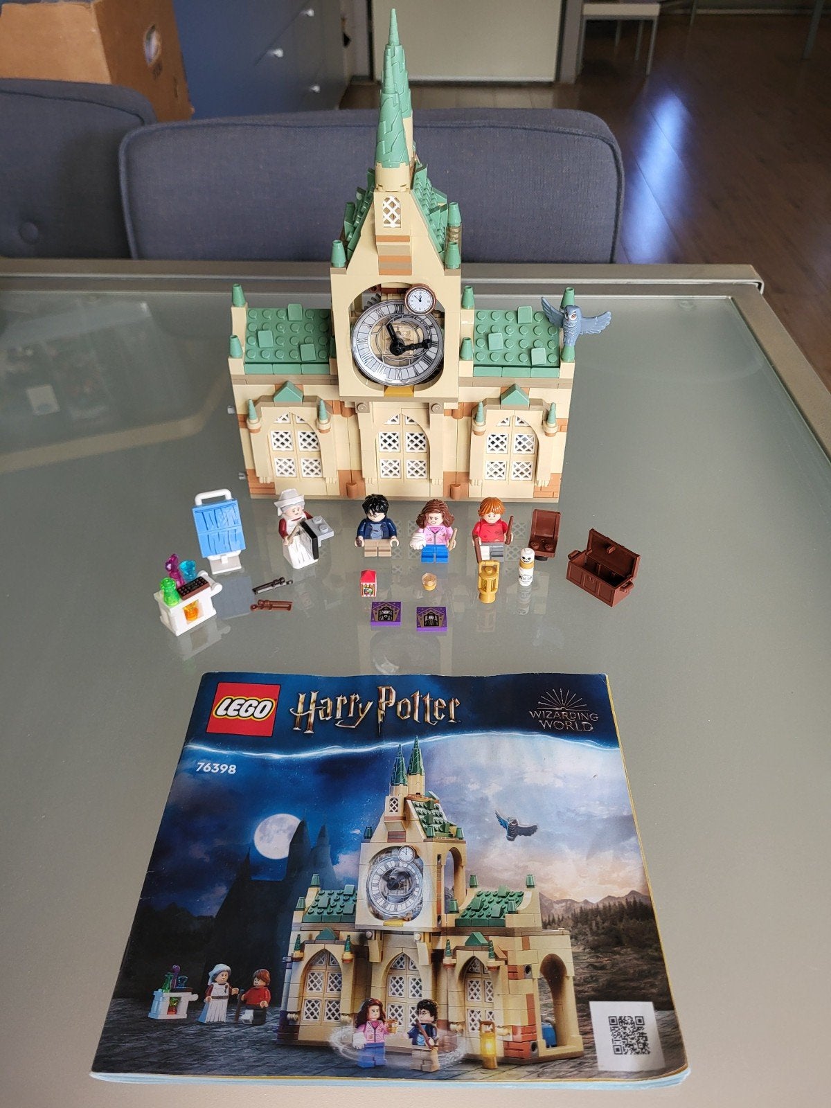 Lego 76398, Hogwarts Hospital Wing, Harry Potter 76398, Lego, Harry Potter, Ophalen of Verzenden, Zo goed als nieuw
