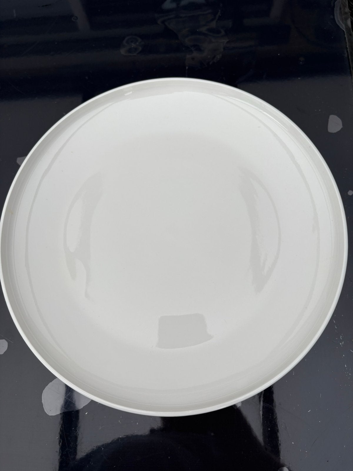 Hema borden set - 7 stuks - wit, Ophalen, Hema, Gebruikt, Keramiek