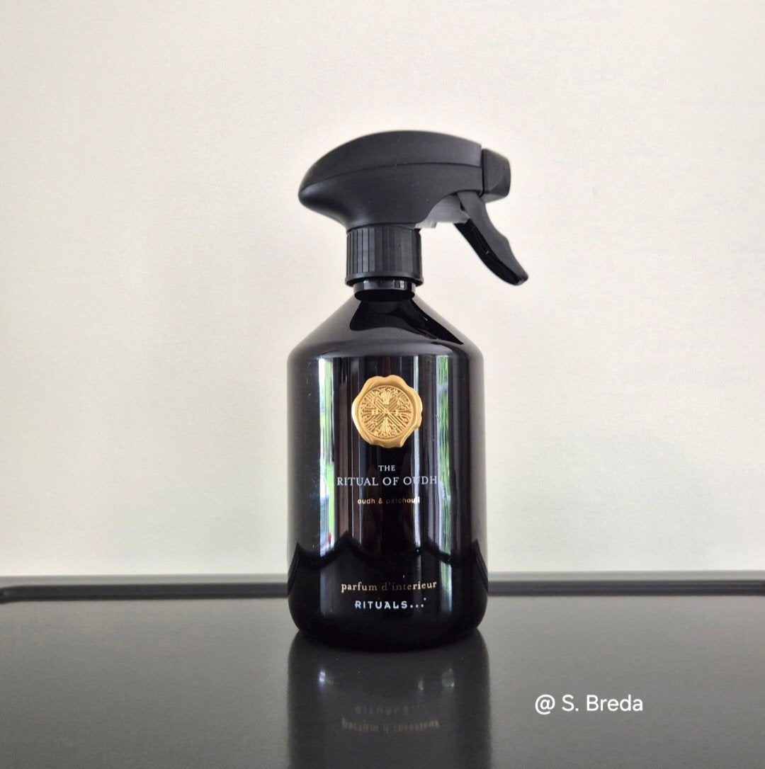 Rituals 500 ml Roomspray | Oudh | Home Perfume Huisparfum, Ophalen of Verzenden, Nieuw, Zwart, Kunststof