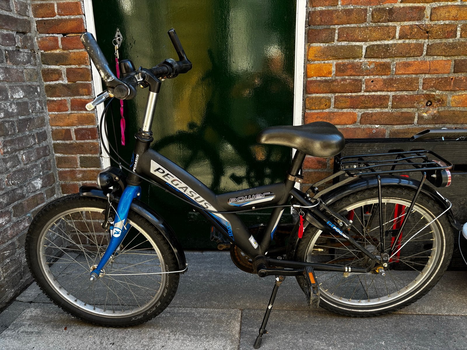 Pegasus Power kinderfiets 20 inch, Ophalen, Gebruikt, Velgrem, 20 inch of meer