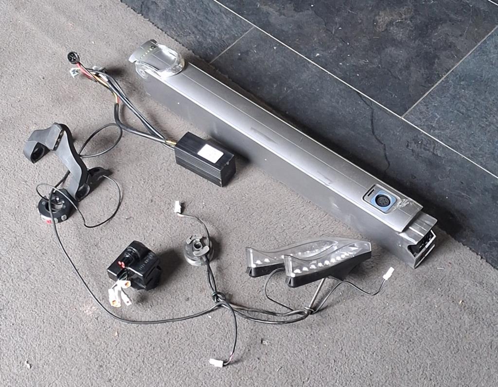 Electrische fiets onderdelen, 51 tot 55 cm, Ophalen, Gebruikt, Sparta