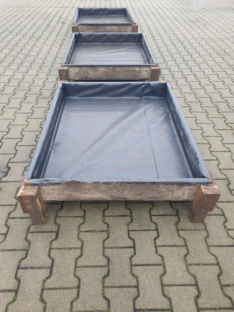 moestuinbakken, Ophalen, Gebruikt, Kweekbak