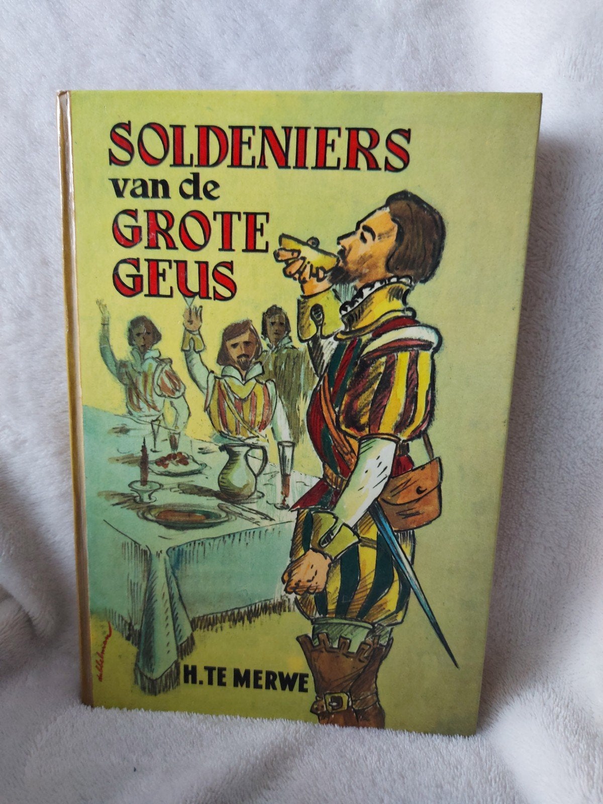 H.te Merwe - Soldiers van de grote geus, Ophalen of Verzenden, Zo goed als nieuw, H.te Merwe