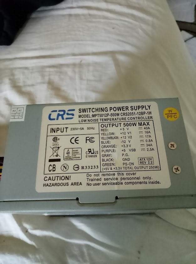 CRS Switching Power Supply, Ophalen of Verzenden, Zo goed als nieuw