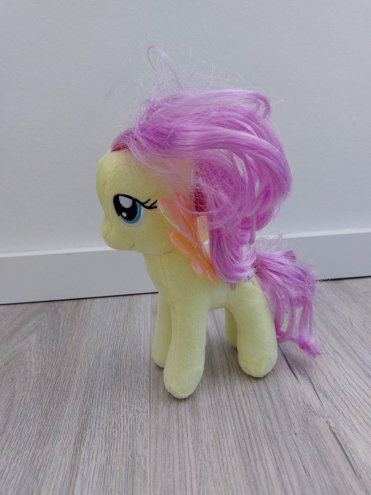 Knuffel ty my little pony fluttershy paard L1234, Ophalen of Verzenden, Zo goed als nieuw