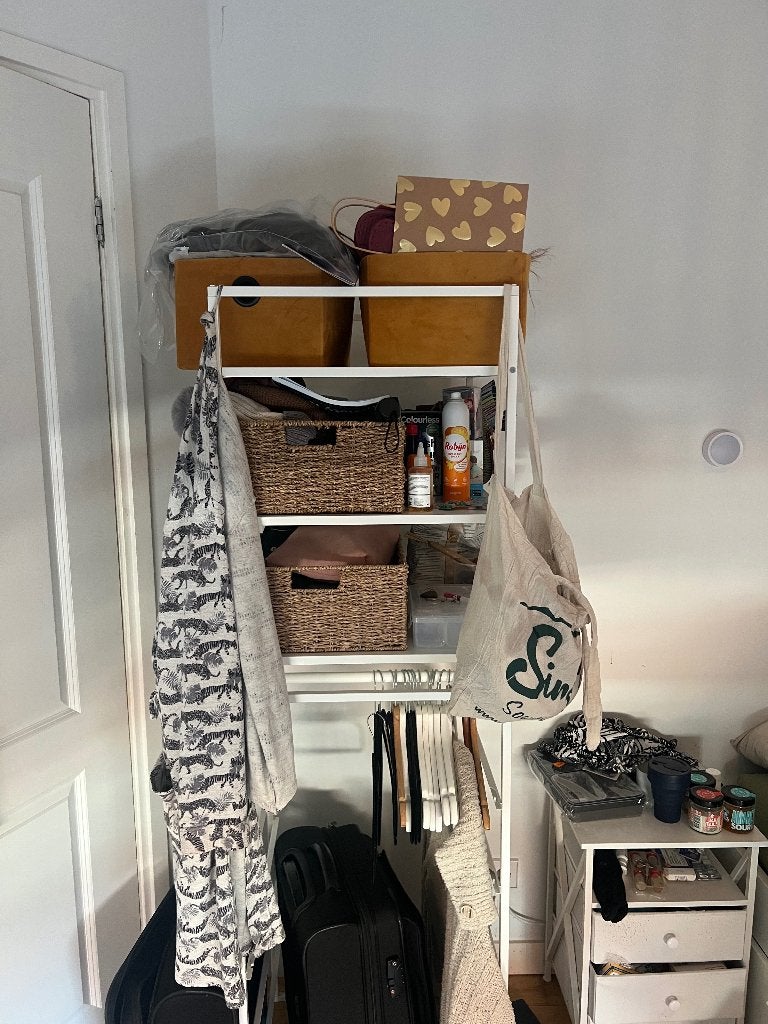 Clothes rack, Ophalen, Gebruikt