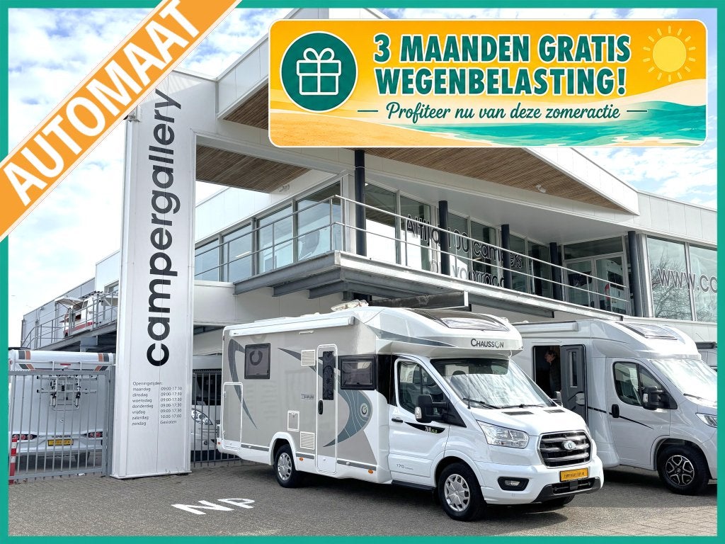 Chausson 768 XLB Titanium AUTOMAAT QUEENSBED + HEFBED + F2F, Automaat, Ford, 7 tot 8 meter, Diesel