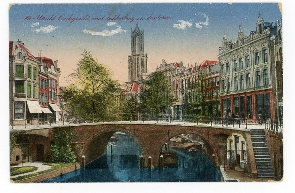 Utrecht, Ophalen of Verzenden, 1940 tot 1960, Gelopen, Utrecht