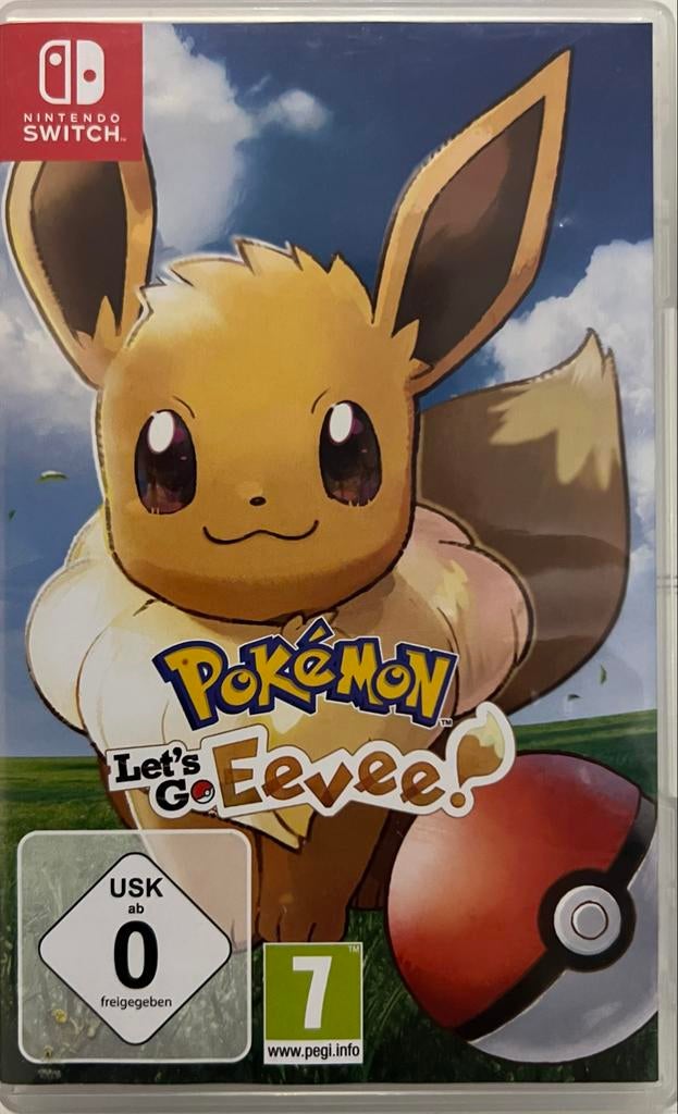 Pokémon Let's Go Eevee! - Nintendo Switch, 1 speler, Eén computer, Ophalen of Verzenden, Zo goed als nieuw