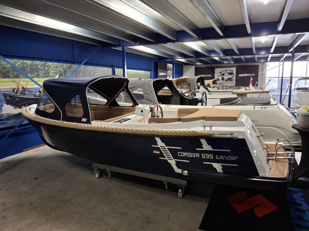 Corsiva 595 Tender | 20pk tm 60pk mogelijk!, Watersport en Boten, Niet ingevuld, Tender, Niet ingevuld, 6 m
