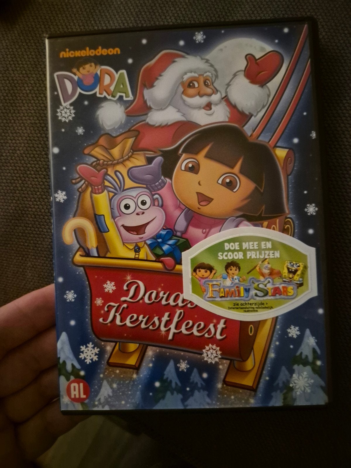 Dora's Kerstfeest DVD - Nickelodeon, Cd's en Dvd's, Gebruikt, Alle leeftijden, Familie, Film