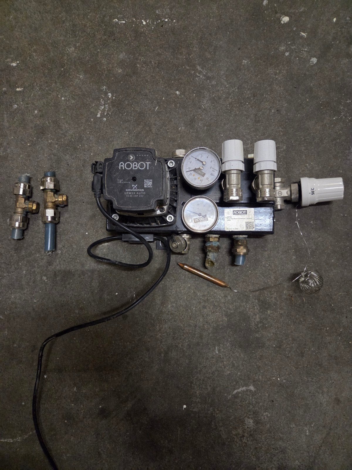 Grundfos UPM3 Auto 15-60 CBP Circulatiepomp, Ophalen, Gebruikt