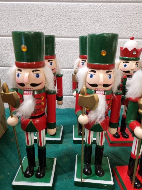 beeld kerst hout notenkrakers 5 stuks, Diversen, Kerst, Ophalen of Verzenden, 'T Olde Gre-j, Info@toldegrej.nl, Endepoelstraat 20f Didam