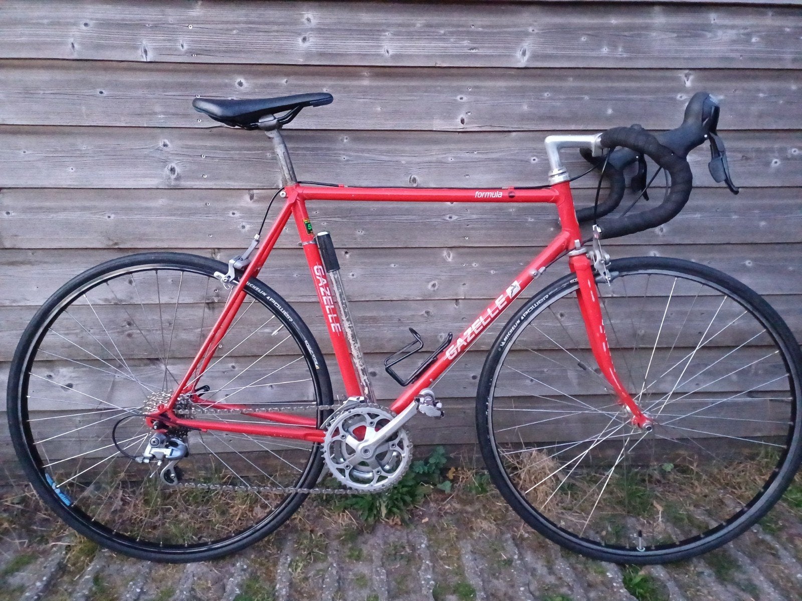 Gazelle formula, Ophalen, 28 inch, Staal, Velgrem