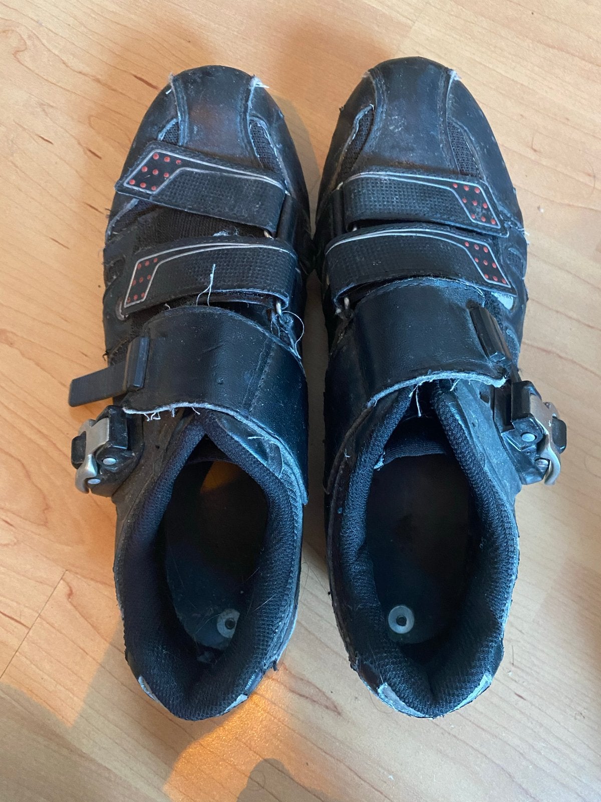 Gebruikte fietsschoenen - Zwart 39, Sport en Fitness, Wielrennen, Ophalen, Gebruikt, Kleding