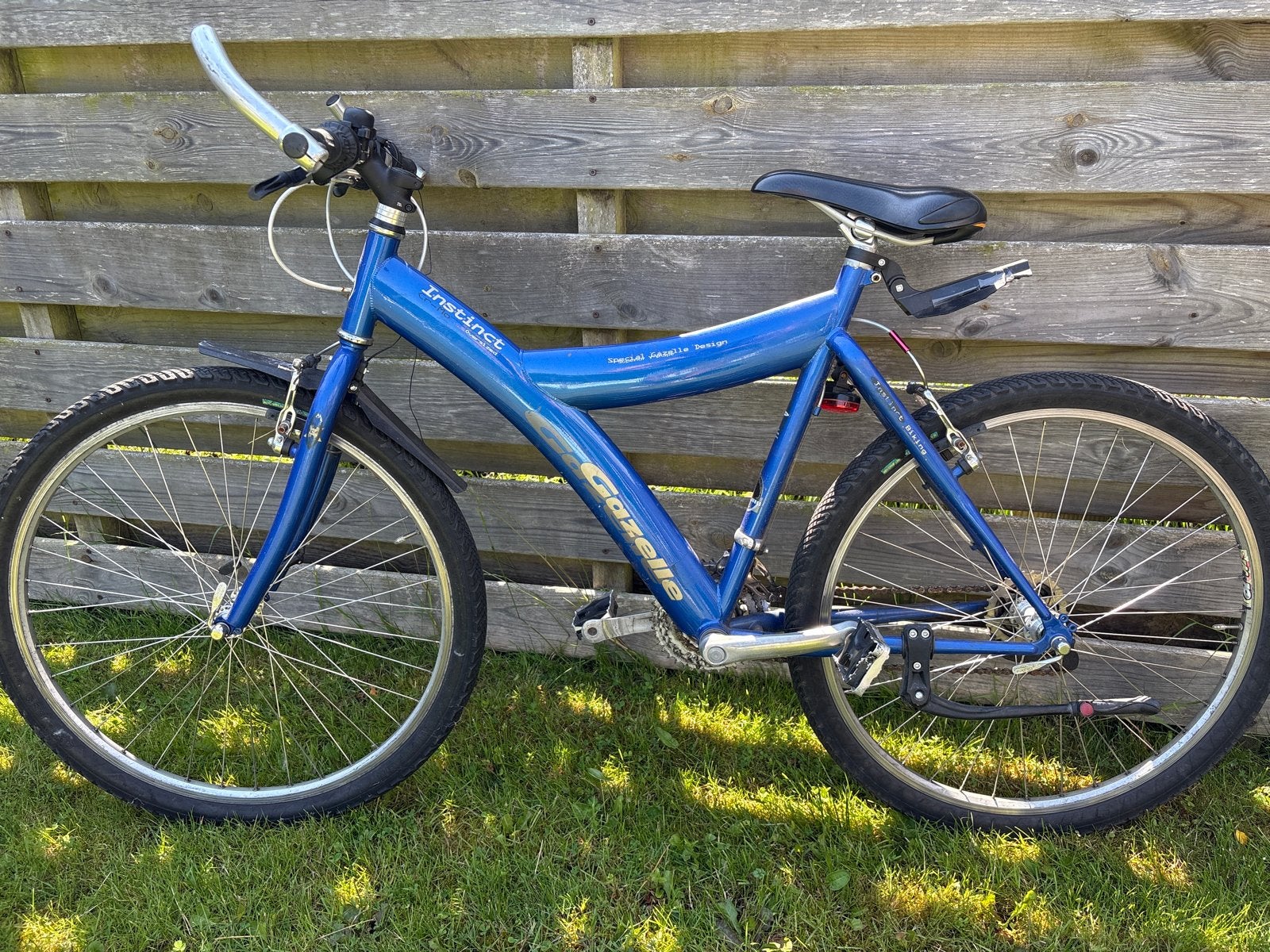Gazelle Instinct Mountainbike - Blauw, Gebruikt, Fietsen en Brommers, Fietsen | Mountainbikes en ATB, Ophalen, Gebruikt, Geen vering