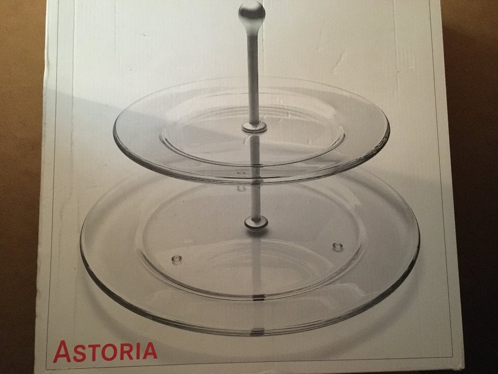 etagere etageres model Astoria van walther glas in doos, Ophalen of Verzenden, Nieuw