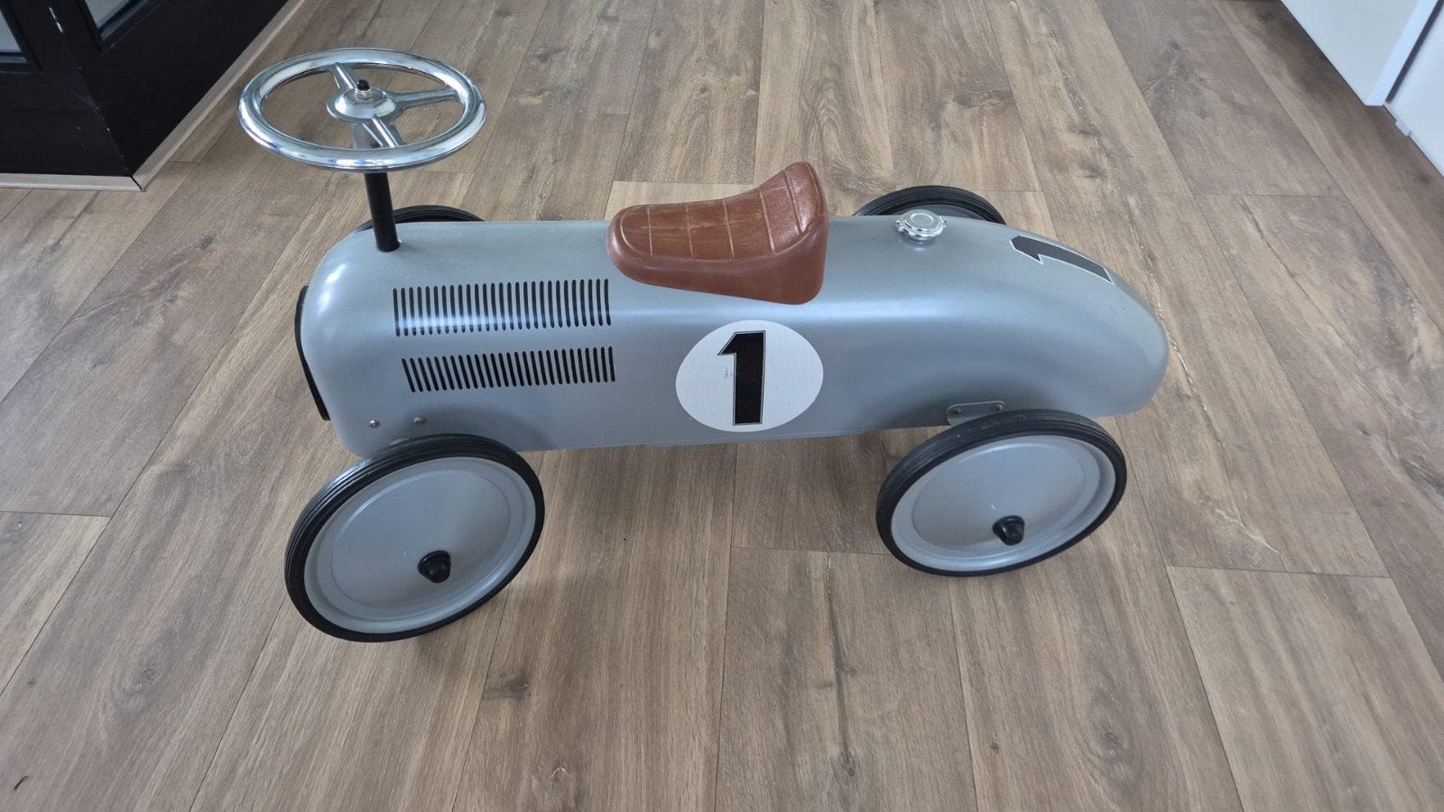 Retroroller loopauto, Ophalen, Gebruikt